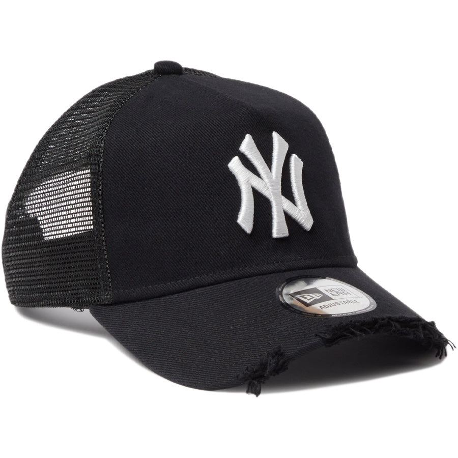 NEW ERA 9FORTY キャップ 右斜め ダメージ加工