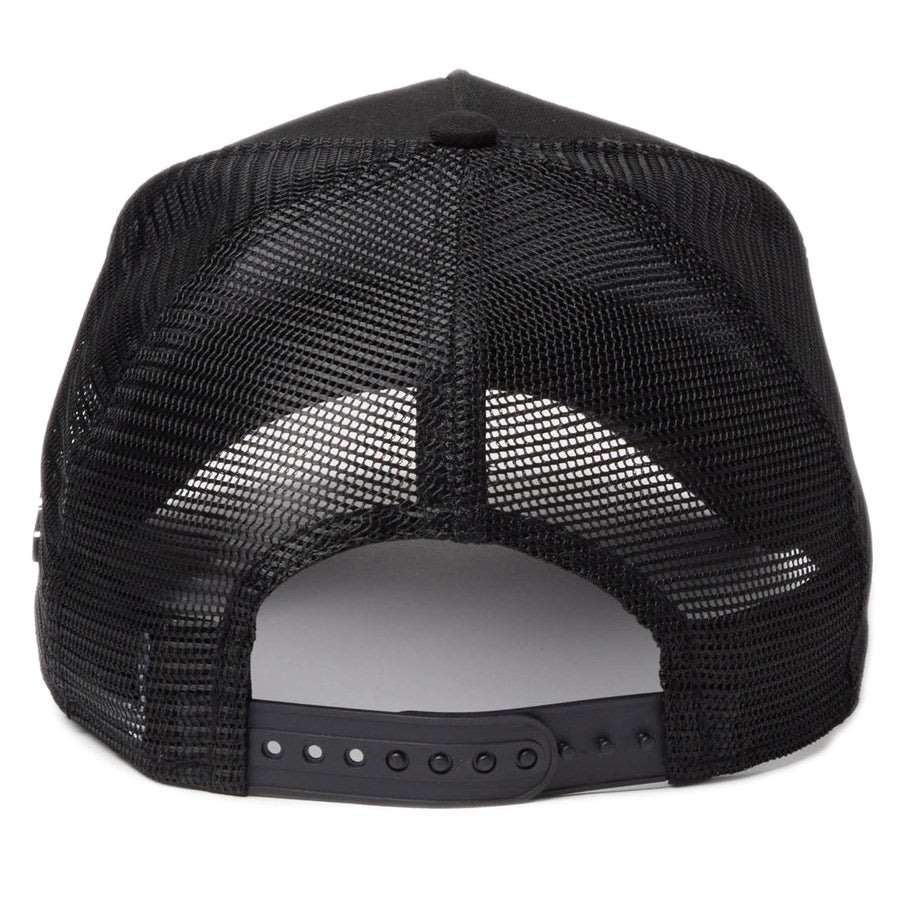 NEW ERA 9FORTY キャップ 背面 ブラック シルバー