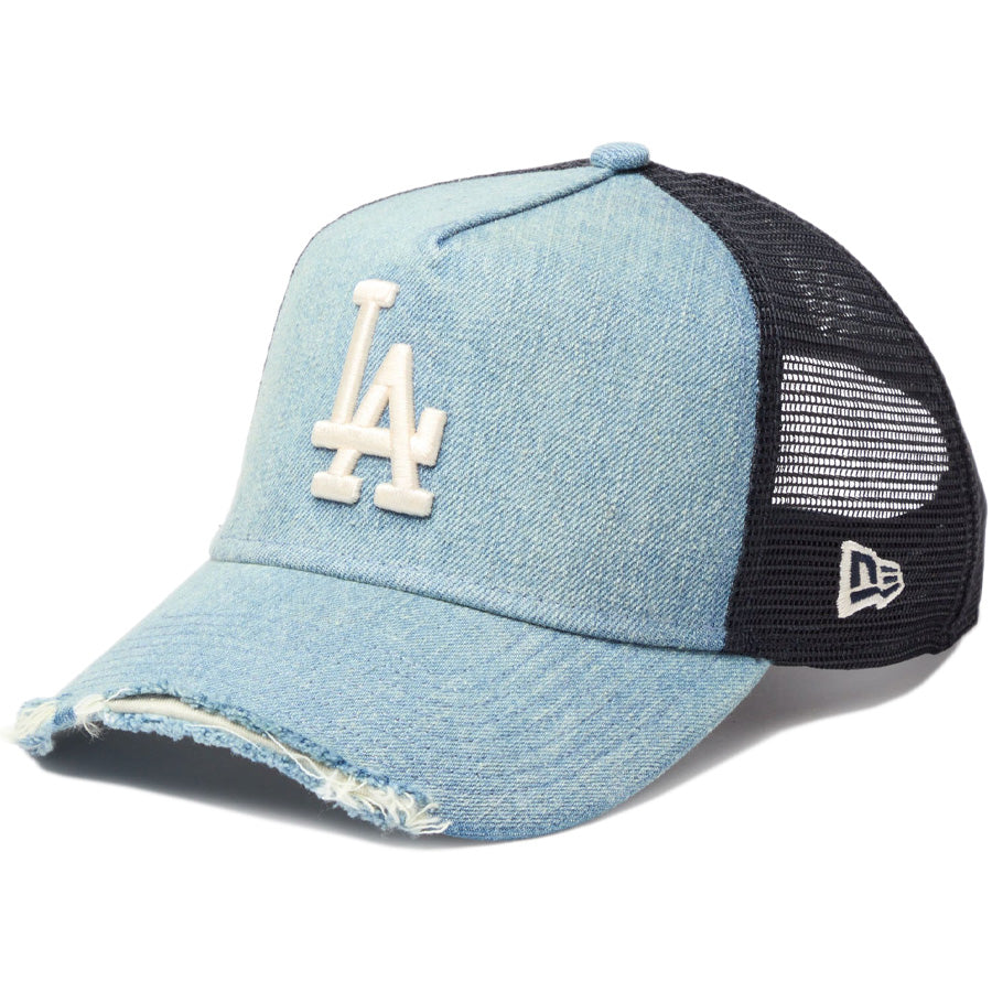 NEW ERA 9FORTY キャップ 左斜め デニム