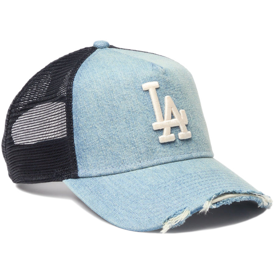 NEW ERA 9FORTY キャップ 右斜め デニム