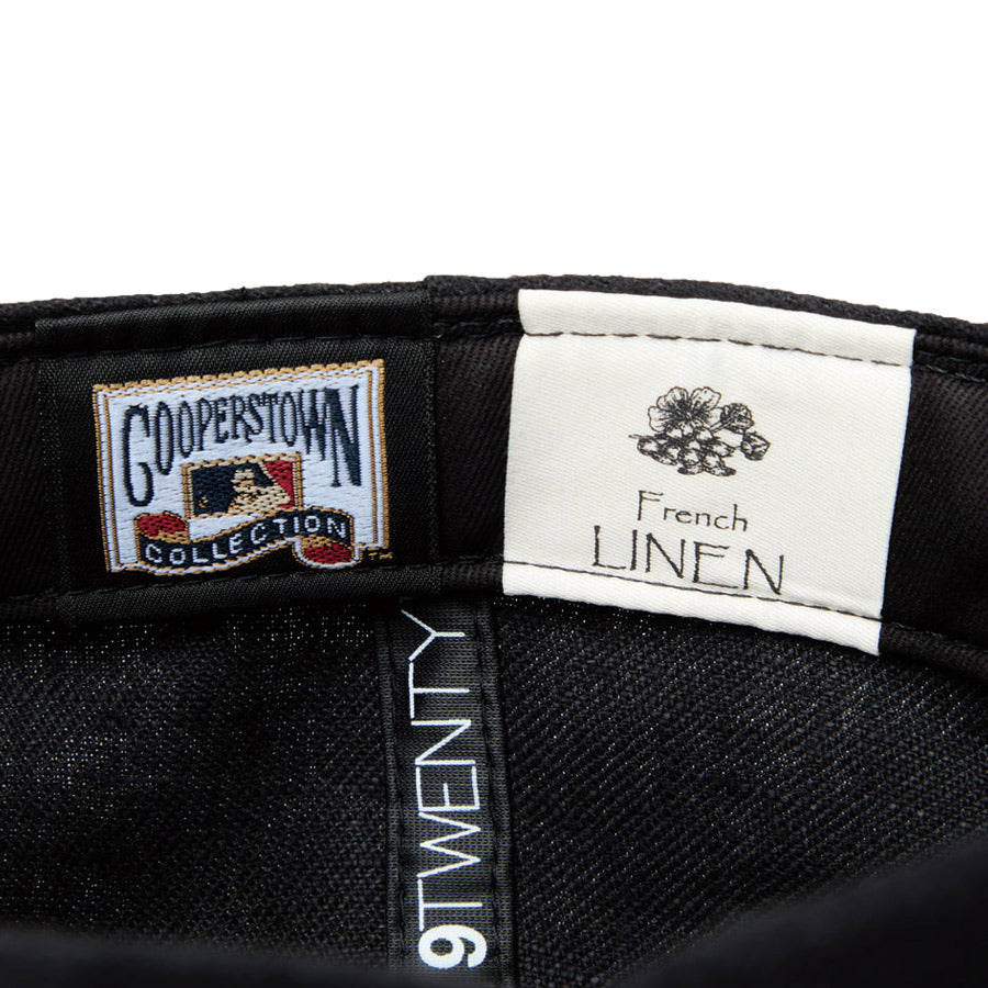 NEW ERA キャップ フレンチリネンタグ 内側