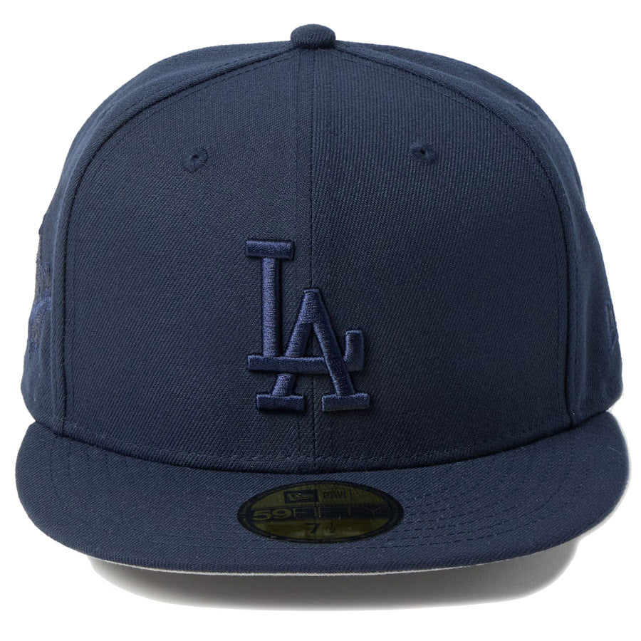 NEW ERA 59FIFTY ドジャース 正面 ロゴ刺繍