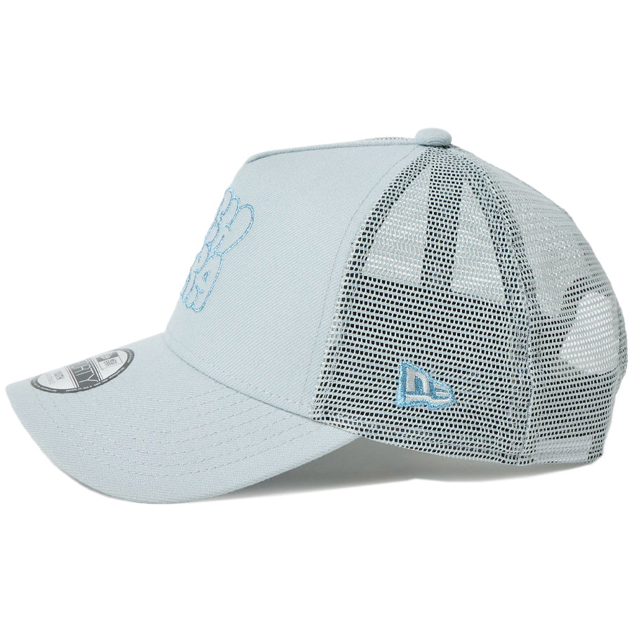 NEW ERA キッズキャップ グレー 左側面