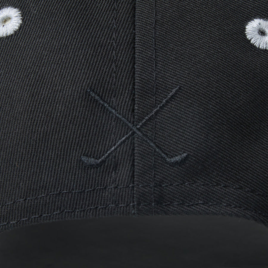 NEW ERA キャップ ゴルフロゴ刺繍 アップ