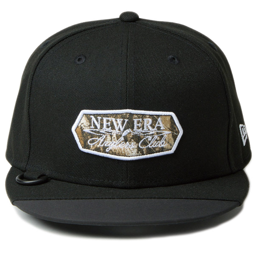 NEW ERA 9FIFTY キャップ ブラック 正面