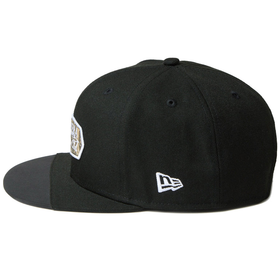 NEW ERA 9FIFTY キャップ ブラック 左側面