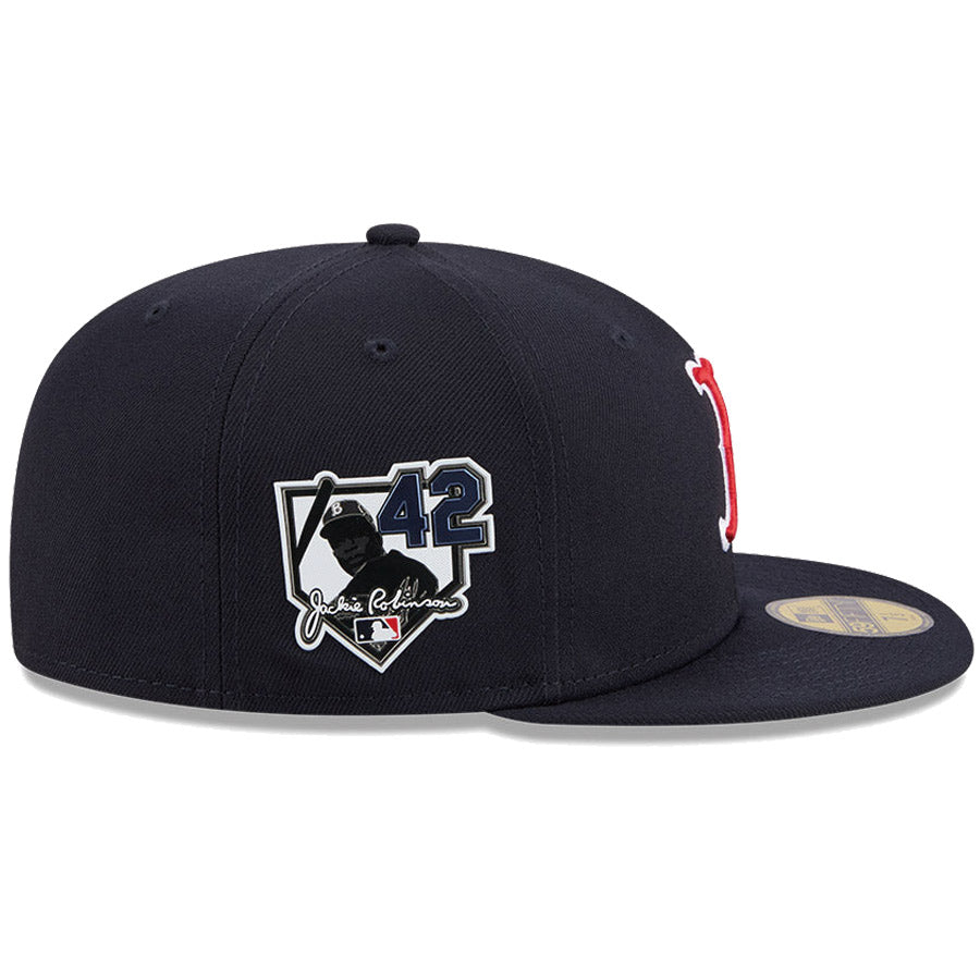 NEW ERA 59FIFTY キャップ レッドソックス 右側面 パッチ