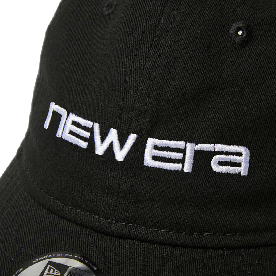 NEW ERA キャップ リニアロゴ 刺繍アップ