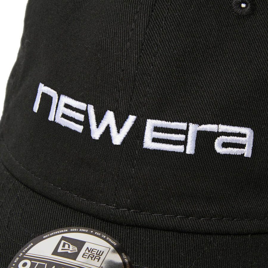 NEW ERA キャップ リニアロゴ 刺繍アップ