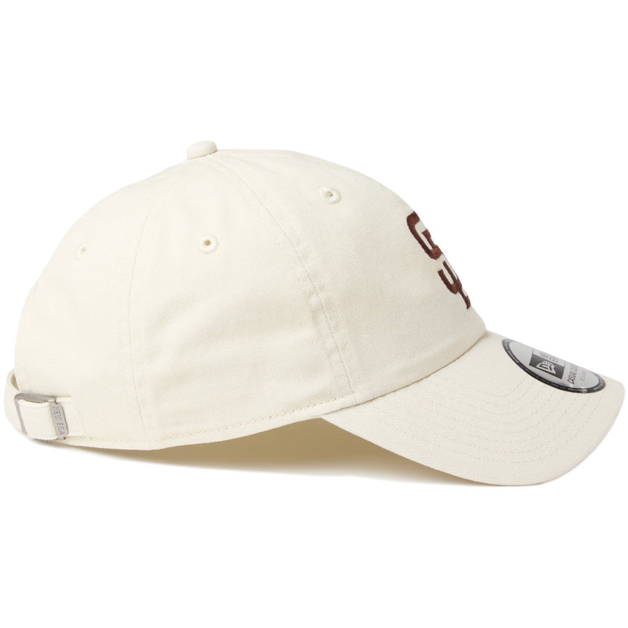 NEW ERA キャップ アイボリー 右側面