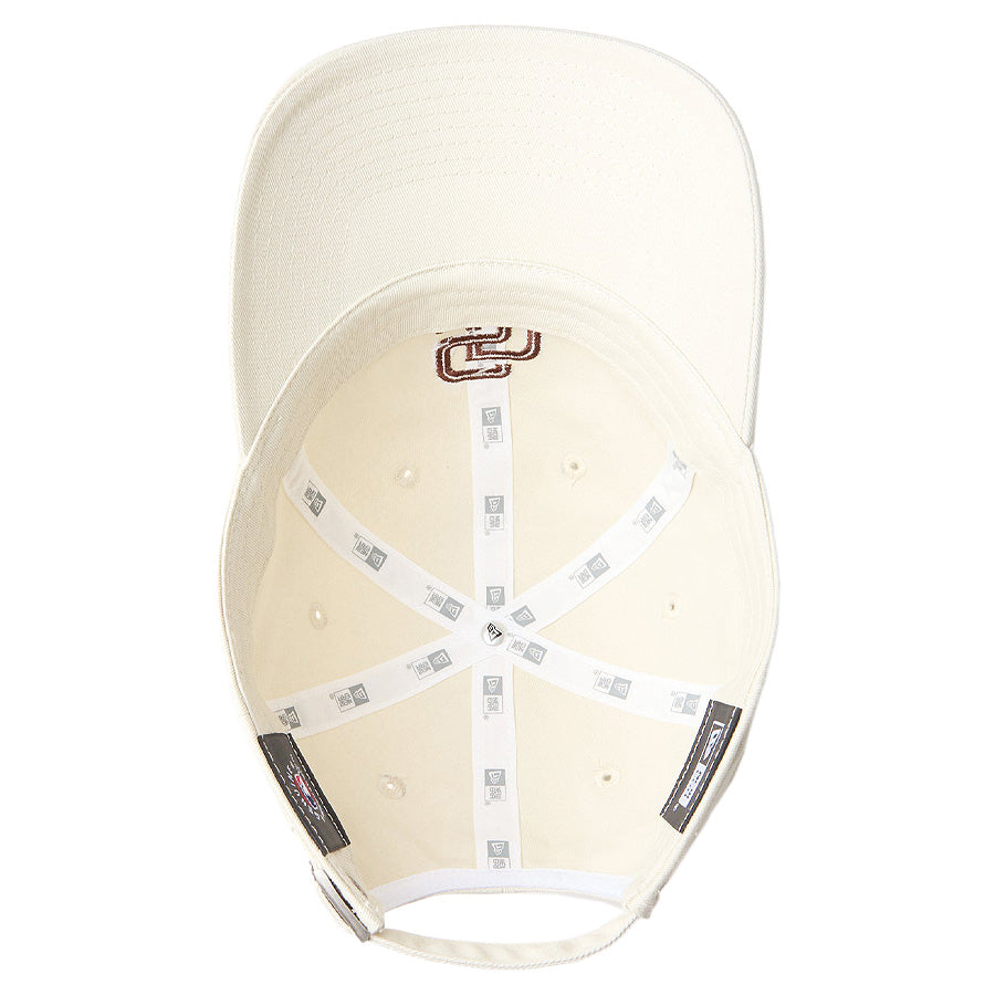 NEW ERA キャップ アイボリー 内側