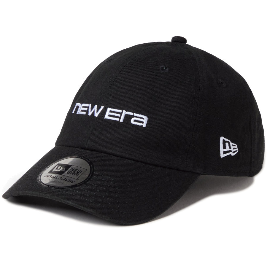 NEW ERA キャップ 左斜め ブラック ホワイト