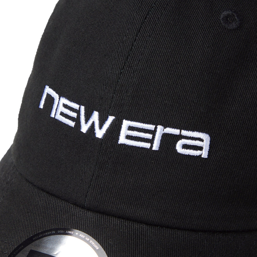 NEW ERA キャップ リニアロゴ 刺繍アップ
