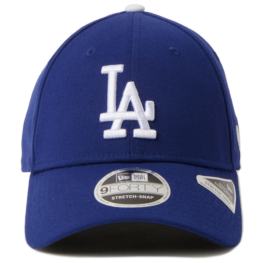 NEW ERA 9FORTY ドジャース キャップ ダークロイヤル 正面