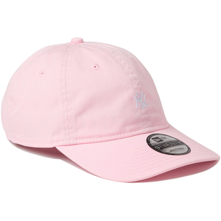 NEW ERA 9TWENTY ヤンキース ピンク 右斜め