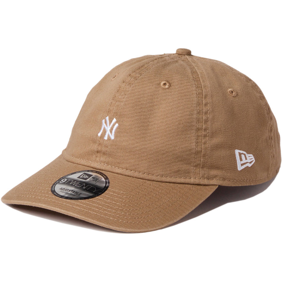 NEW ERA 9TWENTY ヤンキース カーキ 左斜め