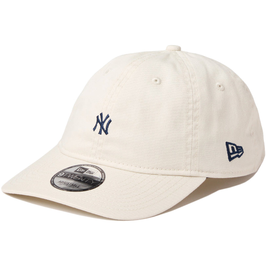 NEW ERA 9TWENTY ヤンキース アイボリー 左斜め