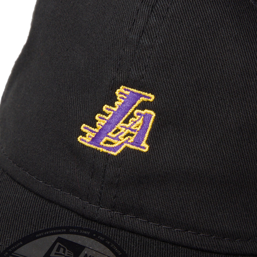 NEW ERA キャップ レイカーズ ミニロゴ刺繍