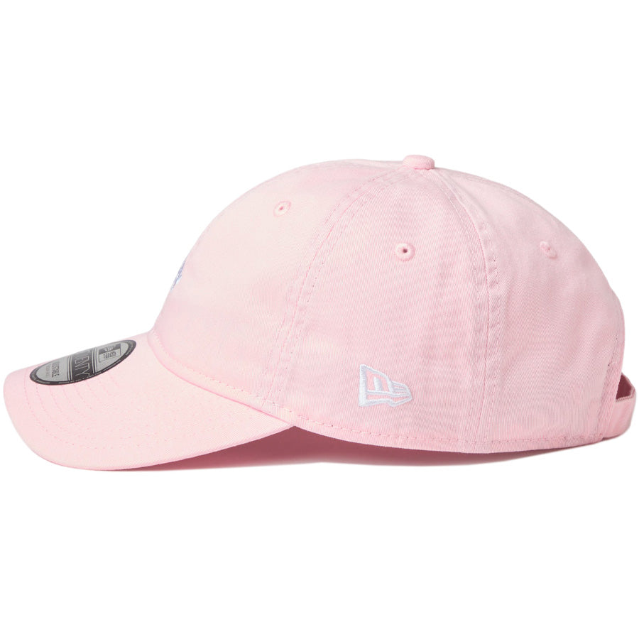 NEW ERA 9TWENTY キャップ 左側面 ピンク