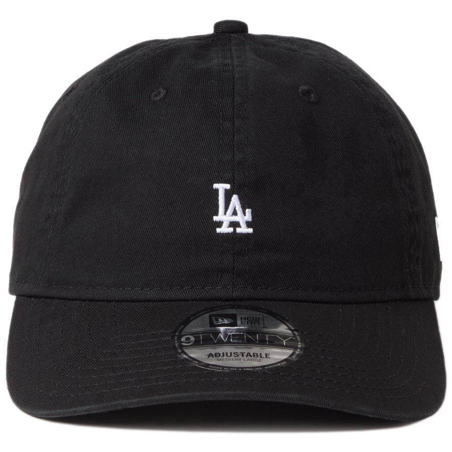NEW ERA 9TWENTY ドジャース キャップ ブラック 正面