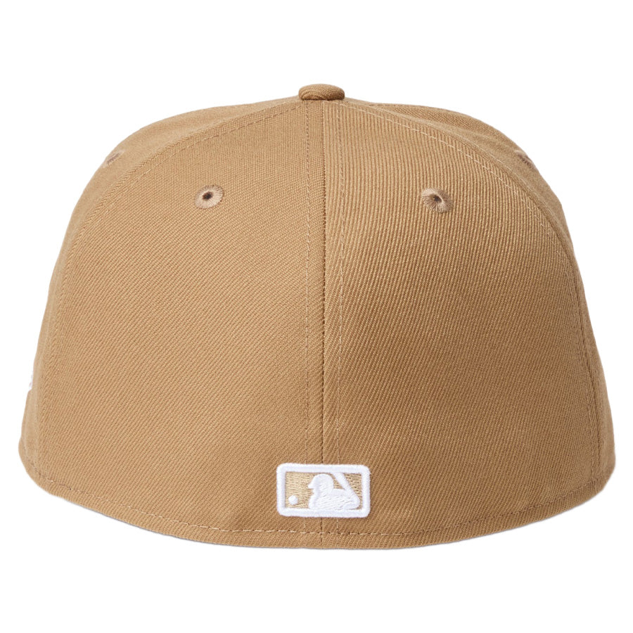NEW ERA キャップ カーキ 背面