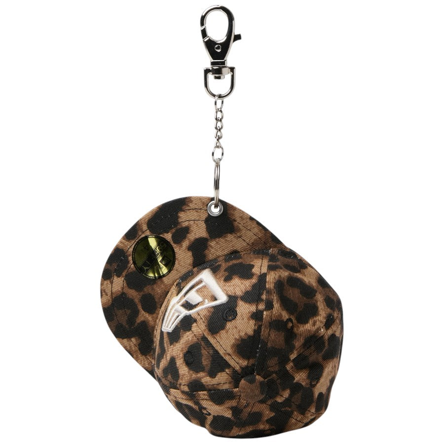 NEW ERA キャップポーチ エコバッグ フラッグロゴ レオパード/ブラウン キャップキーホルダー 15136970