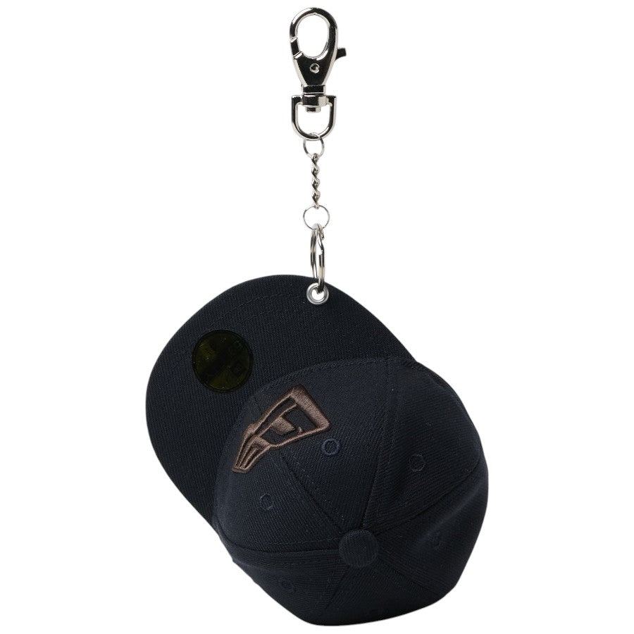 NEW ERA キャップポーチ エコバッグ フラッグロゴ ネイビー/ブラウン キャップキーホルダー 15136969