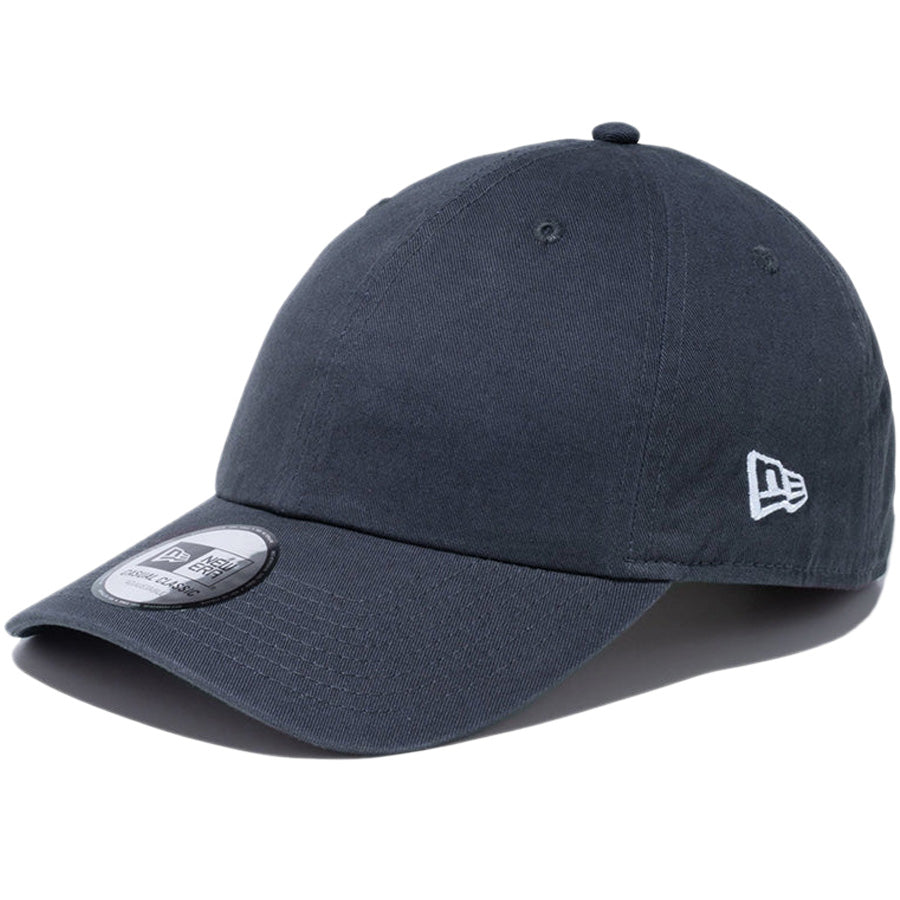 NEW ERA カジュアルクラシック ベーシック キャップ グラファイト 左斜め 14524788