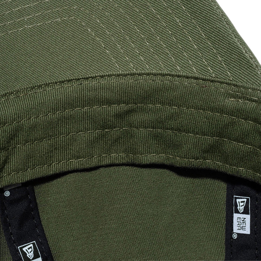 NEW ERA カジュアルクラシック ベーシック キャップ ニューオリーブ スウェットバンド・バイザー裏詳細 14524785