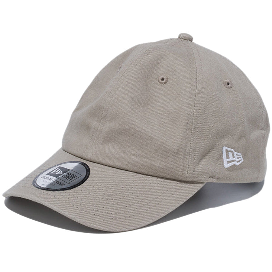 NEW ERA カジュアルクラシック ベーシック キャップ ペブル 左斜め 14524783