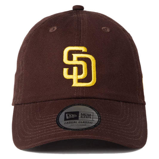 NEW ERA キャップ パドレス バーントウッド マニラ 正面