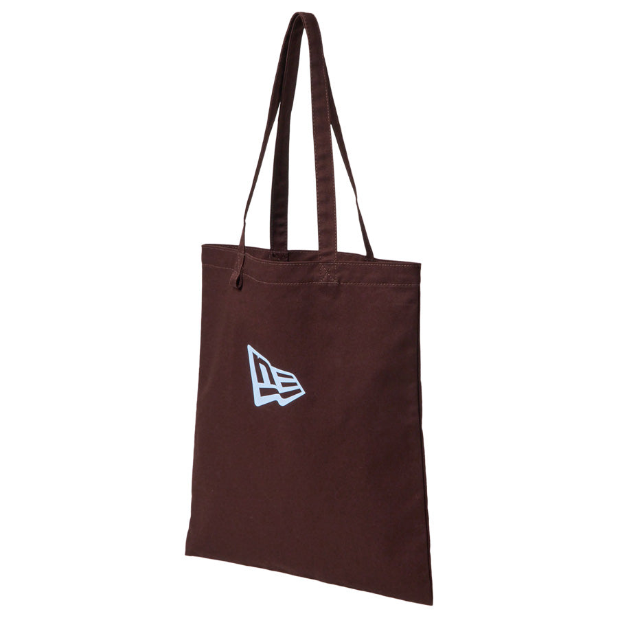 NEW ERA（ニューエラ）コットンツイル トートバッグ バーントウッド 左斜め