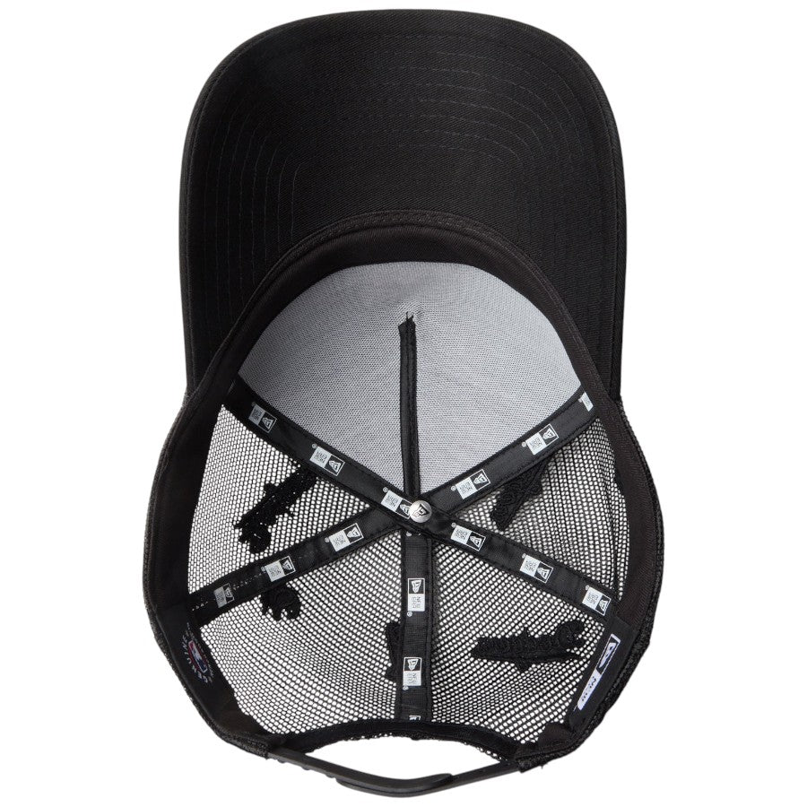 NEW ERA 9FORTY A-Frame トラッカー ドジャース ブラック 内側全体