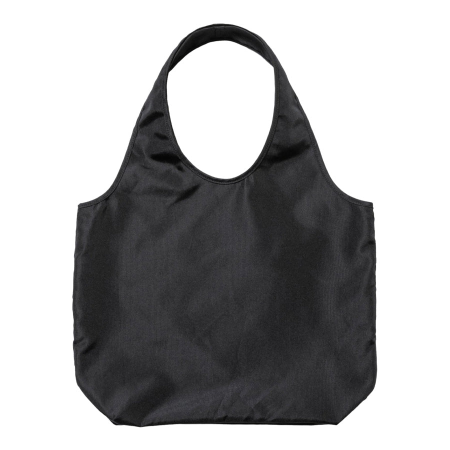 NEW ERA エコトートバッグ 22L パッカブル ブラック 背面平置き 14750909