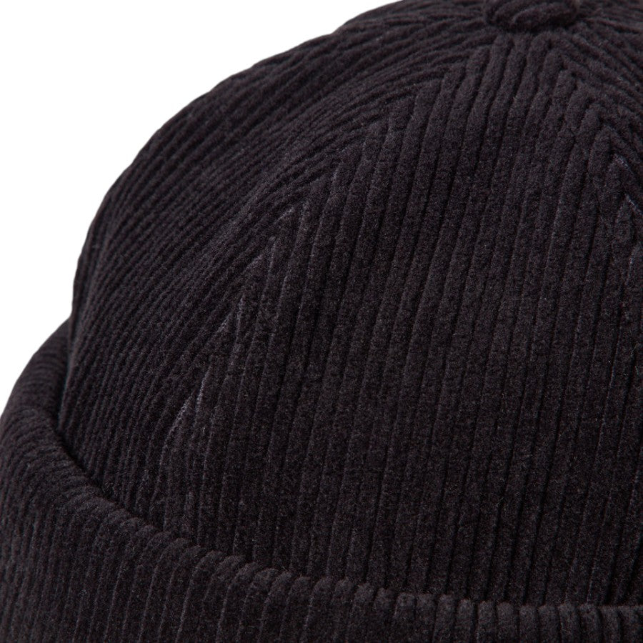 NEW ERA フィッシャーマンキャップ ベーシック Corduroy コーデュロイ ブラック 生地感詳細 15136926