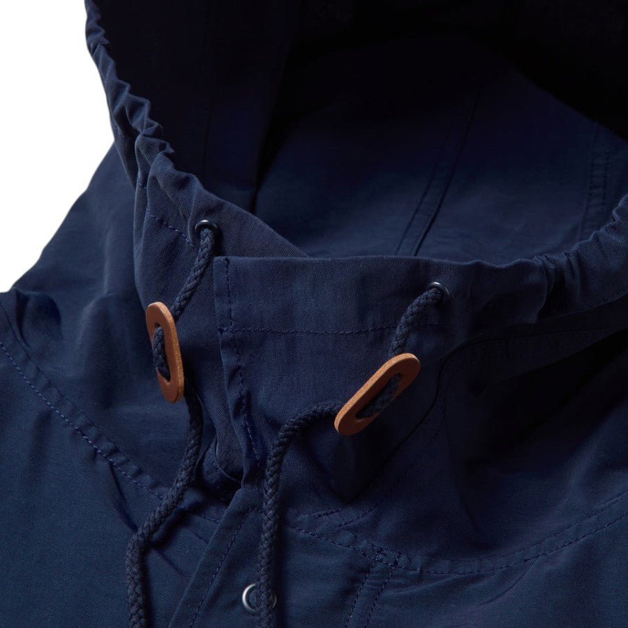 NEW ERA フィッシュテール パーカ Takayuki Ohashi Fish Patch ネイビー フードサイズ調節用紐 15171739
