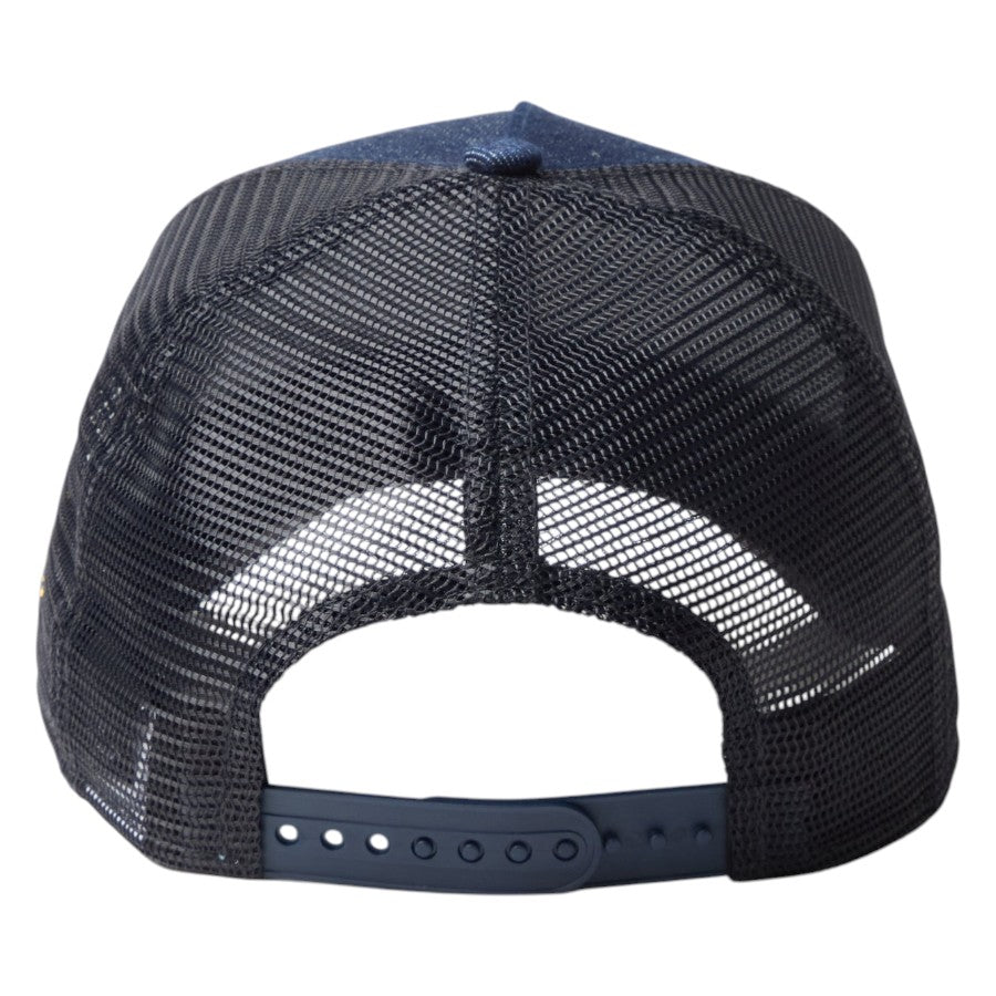 NEW ERA 9FORTY A-Frame トラッカー Frame Logo フレームロゴ デニム 背面アジャスター