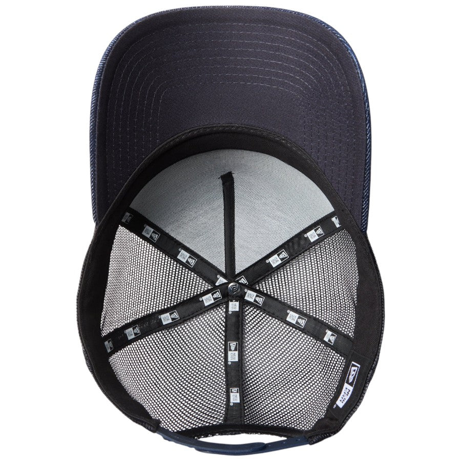 NEW ERA 9FORTY A-Frame トラッカー Frame Logo フレームロゴ デニム 裏側