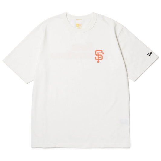 NEW ERA GORO Tシャツ ジャイアンツ オフホワイト 正面