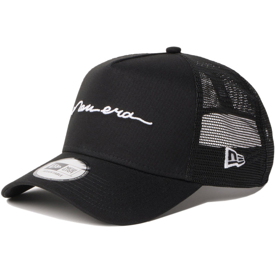 NEW ERA 9FORTY Handwritten Logo ブラック 左斜め