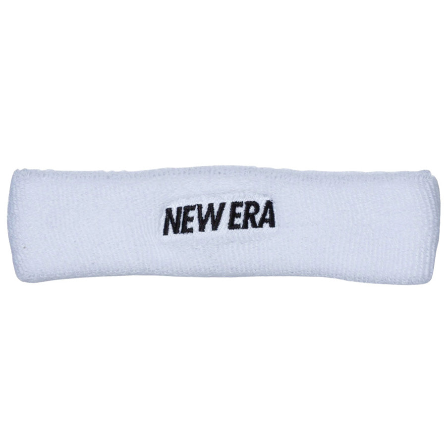 NEW ERA ヘッドバンド ホワイト ブラック 正面