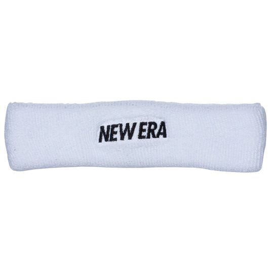NEW ERA ヘッドバンド ホワイト ブラック 正面