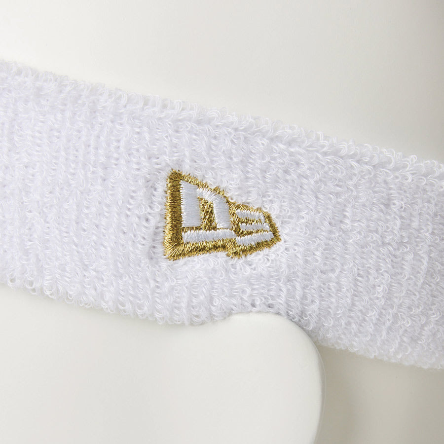 NEW ERA ヘッドバンド 刺繍ロゴ アップ