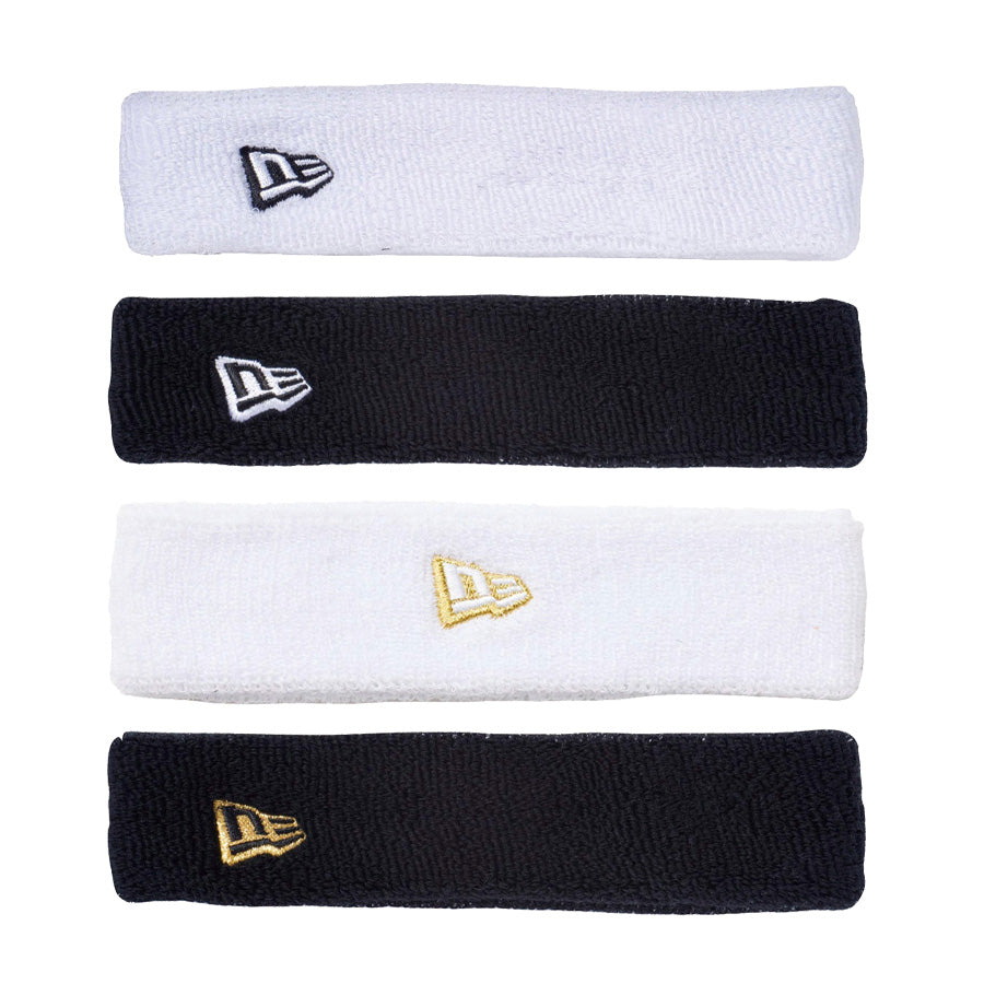 NEW ERA ヘッドバンド 4色展開 ホワイト ブラック ゴールド