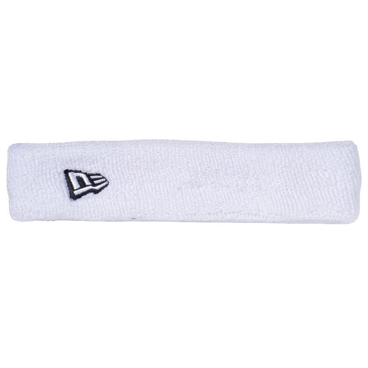 NEW ERA ヘッドバンド ホワイト ブラック 正面