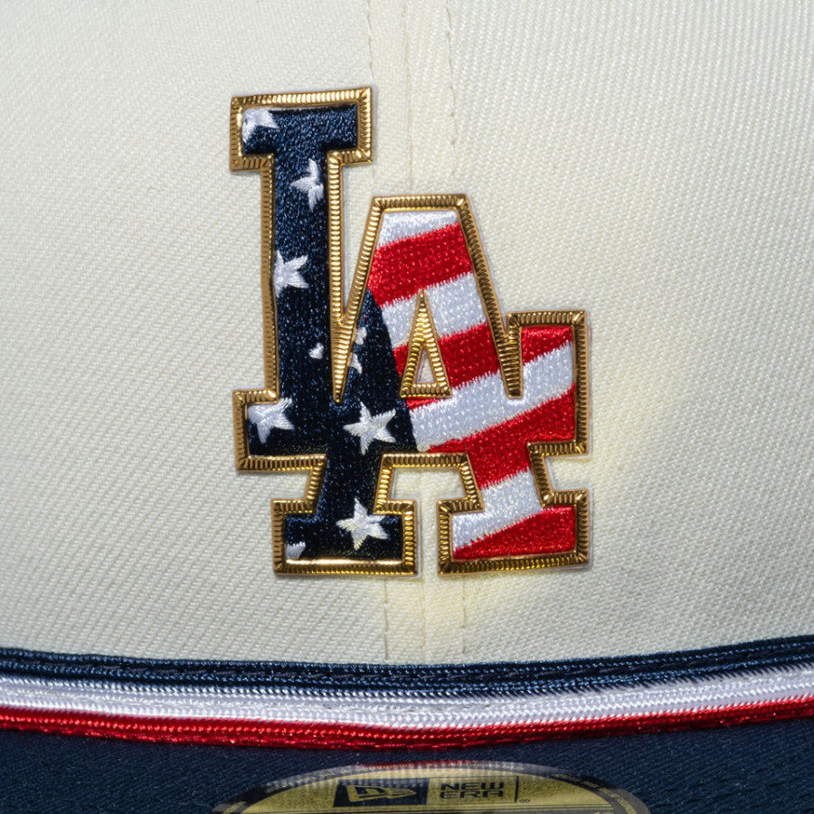 NEW ERA 59FIFTY オンフィールド 2026 MLB Independence Day ドジャースロゴ刺繍