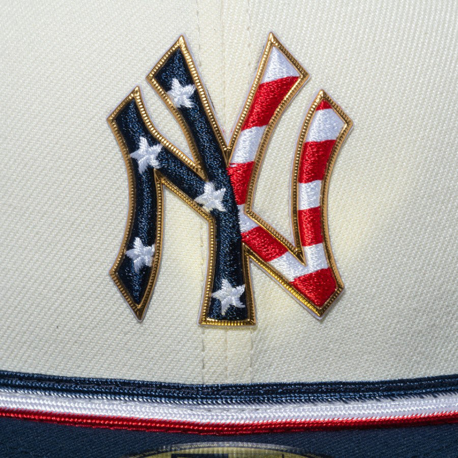 NEW ERA 59FIFTY オンフィールド 2026 MLB Independence Day ニューヨーク・ヤンキース フロントロゴ刺繍