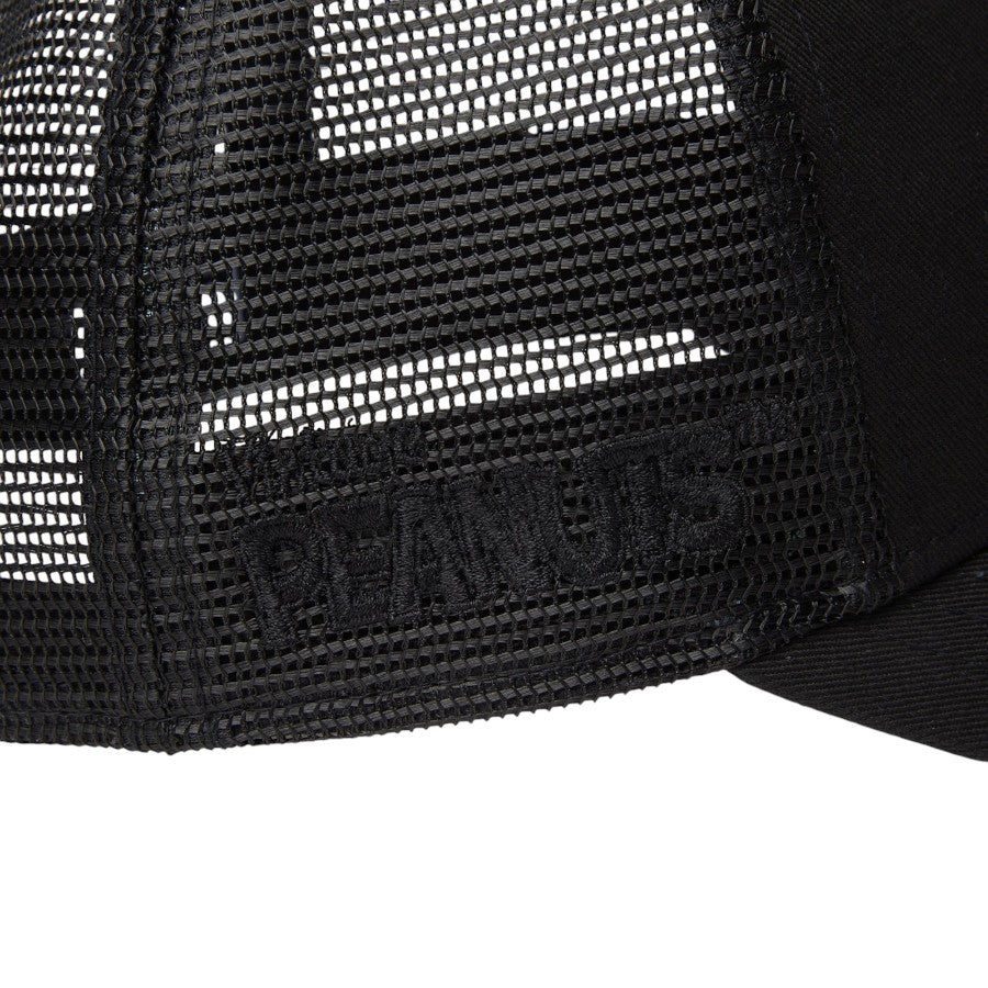 NEW ERA キッズ Youth 9FORTY A-Frame トラッカー JOE COOL ブラック ロゴ刺繍アップ