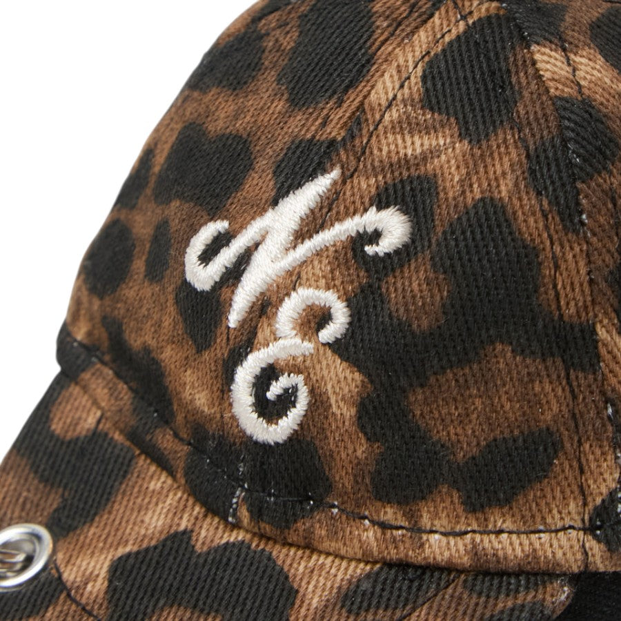 NEW ERA ミニキャップ イヤホンケース クラシックロゴ レオパード フロントロゴ刺繍 15135256