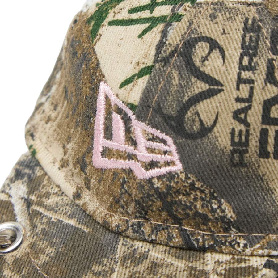 NEW ERA ミニキャップ イヤホンケース フラッグロゴ リアルツリーカモ フロントロゴ刺繍 15135253